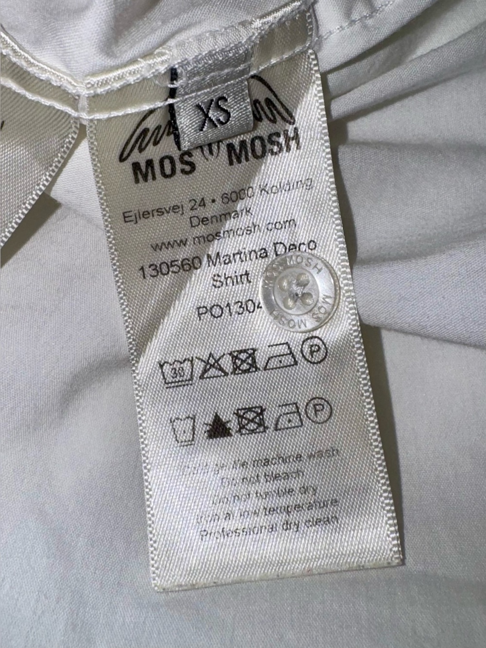Mos Mosh Martina Deco Women’s Shirt Size XS - White - Picture 12 of 16
